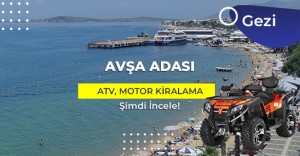 Avşa Adası ATV, Motor, Elektrikli Bisiklet Kiralama Firmaları ve Fiyatları 2026