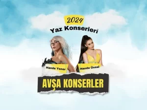 Avşa Adası Konserleri 2026