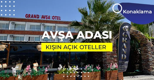 avşa adası kışın açık oteller