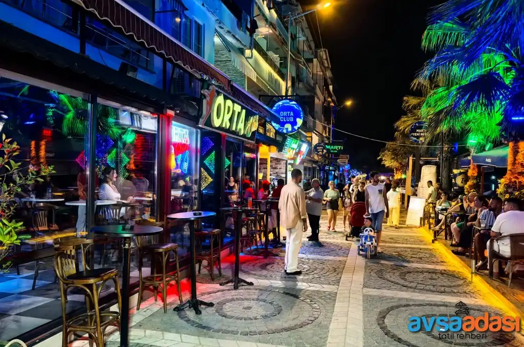 avşa adası gece hayatı