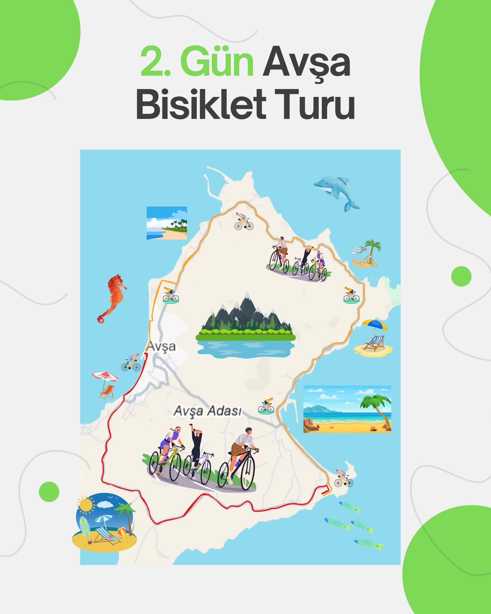 1. Avşa Adası Bisiklet Festivali