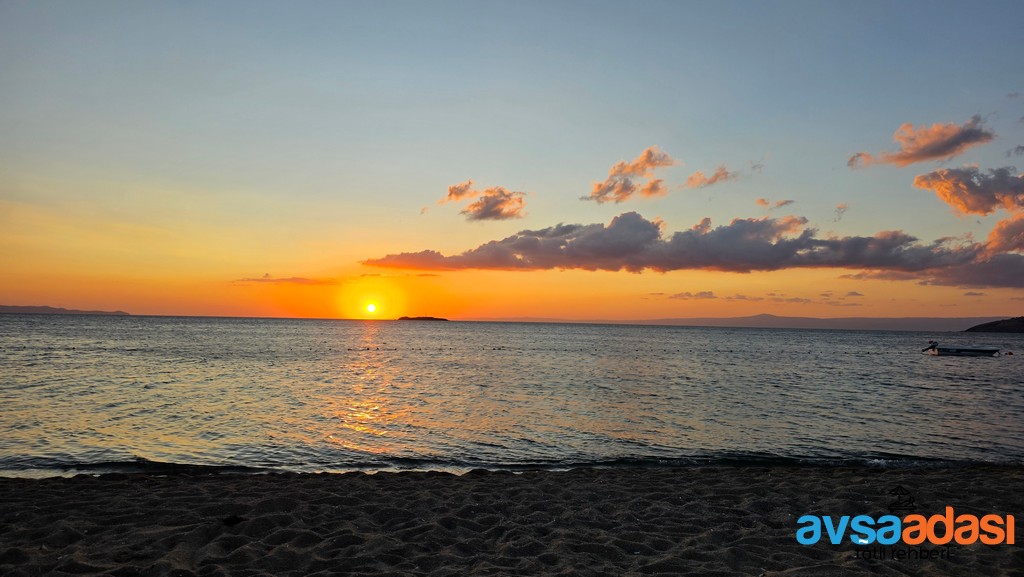 AVŞA ADASI GÜN BATIMI