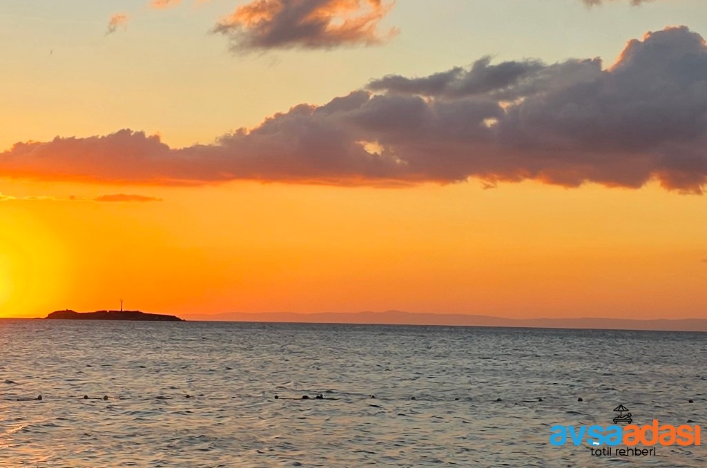 avşa adası gün batımı