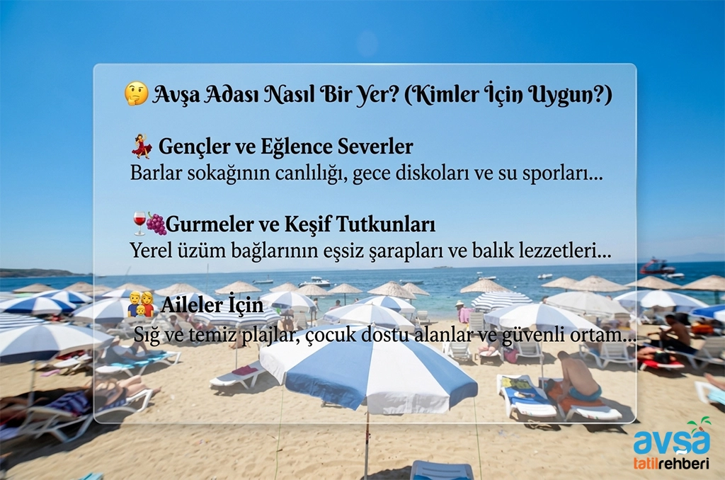 avşa adası tatil için nasıl bir yer