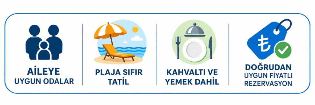 avşa adası denize sıfır otel konsepti
