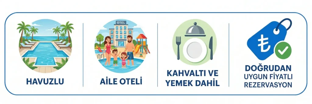 avşa adası havuzlu otel konsept