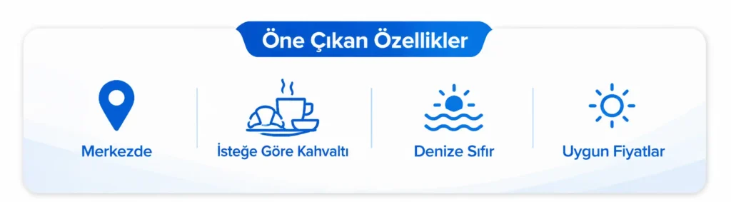 öne çıkan özellikler