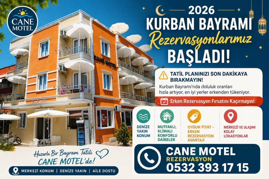 CANE MOTEL BAYRAM TATİLİ KAMPANYASI 2026